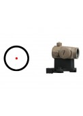 Tactical RifleScope HY9135 Passive Red Dot Collimator Reflex Sight with Adapt base in Sand 
